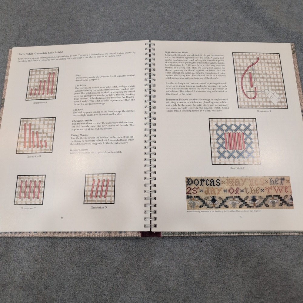 The Proper Stitch A Guide for Counted Thread by Darlene O Steen Needlepoint Book - Picture 4 of 5